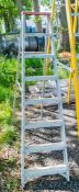 7 tread aluminium step ladder