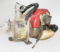 Honda petrol driven water pump A716308 ** Parts missing **