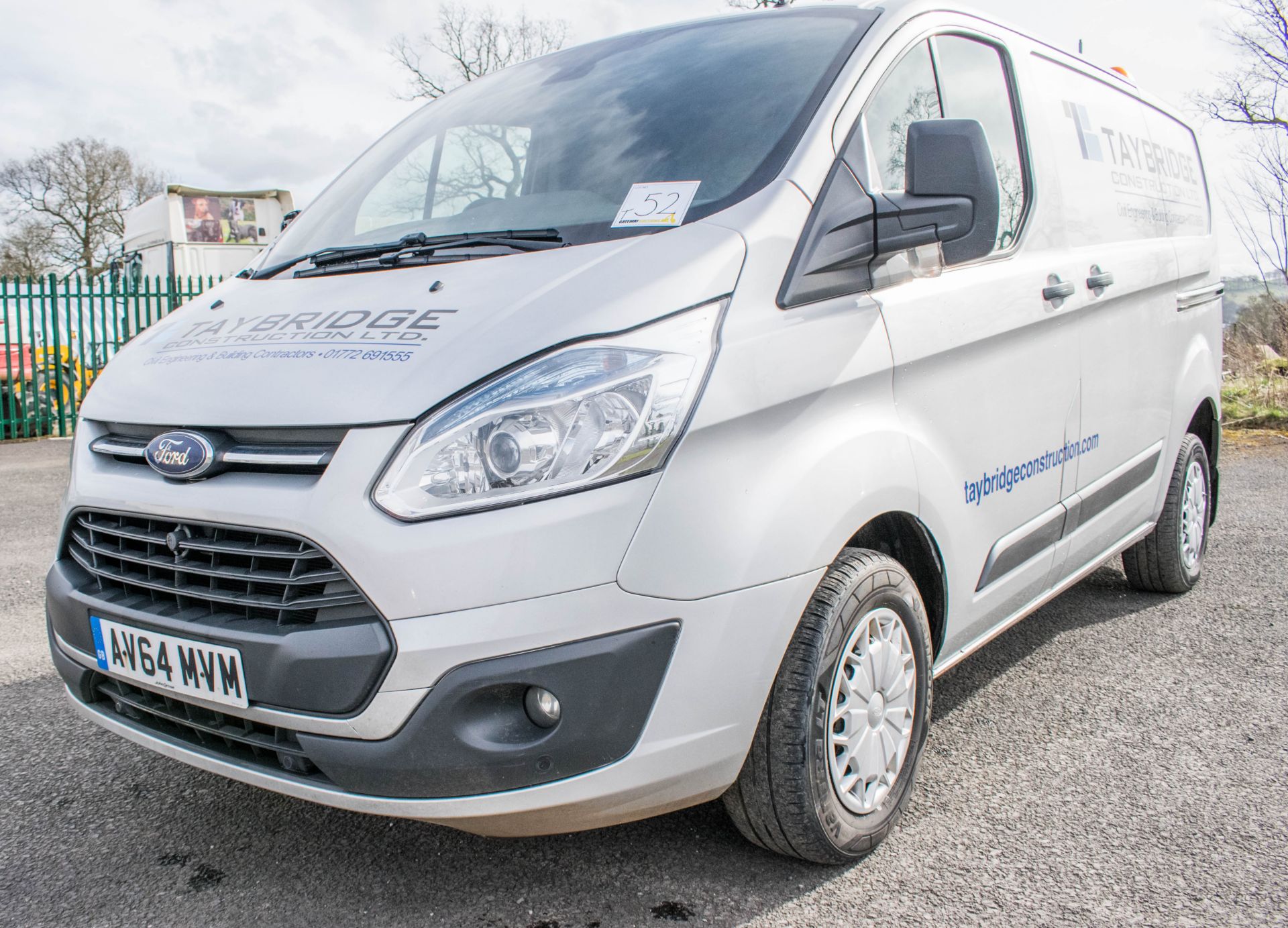 Ford Transit Custom Trend 270 L1 H1 125 PS panel van Registration Number: AV64 MVM Date - Image 10 of 20