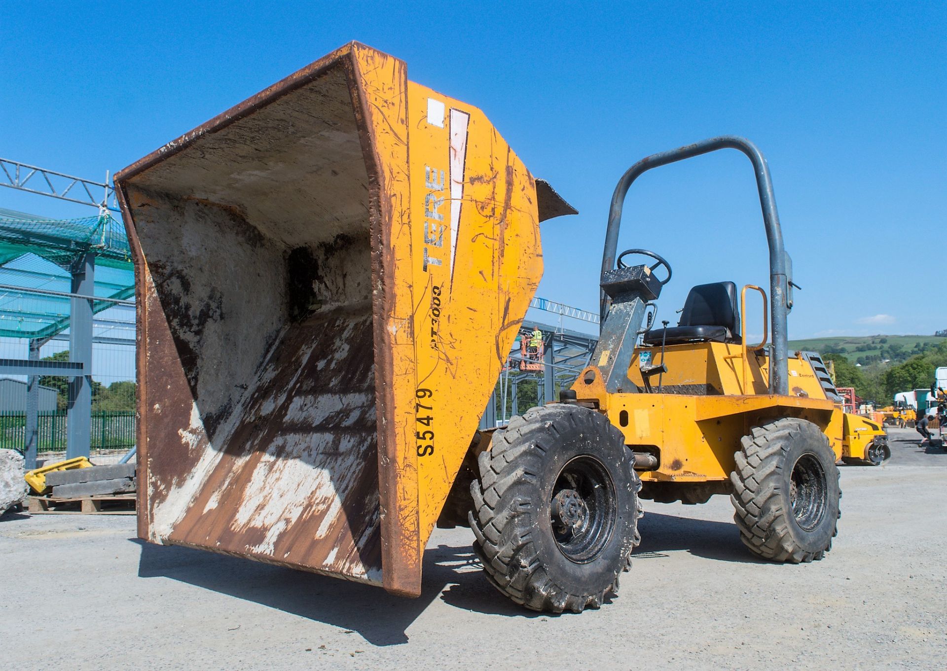 Benford Terex PT3000 3 tonne straight skip dumper Year: 2005 S/N: E501AR012 Recorded Hours: Not - Image 8 of 18