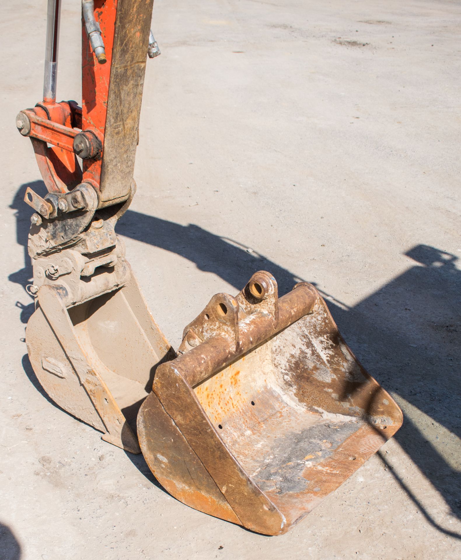 Kubota 61-3 2.6 tonne rubber tracked mini excavator Year: 2012 S/N:79112 Recorded hours: 3890 blade, - Image 13 of 16