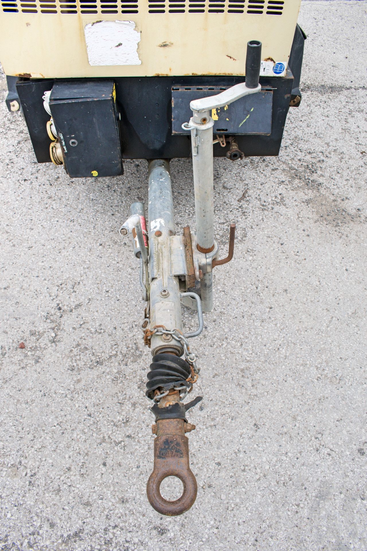 Ingersoll Rand 7/31E diesel driven fast tow air compressor/generator Year: 2007 S/N: 348699 Recorded - Image 3 of 7