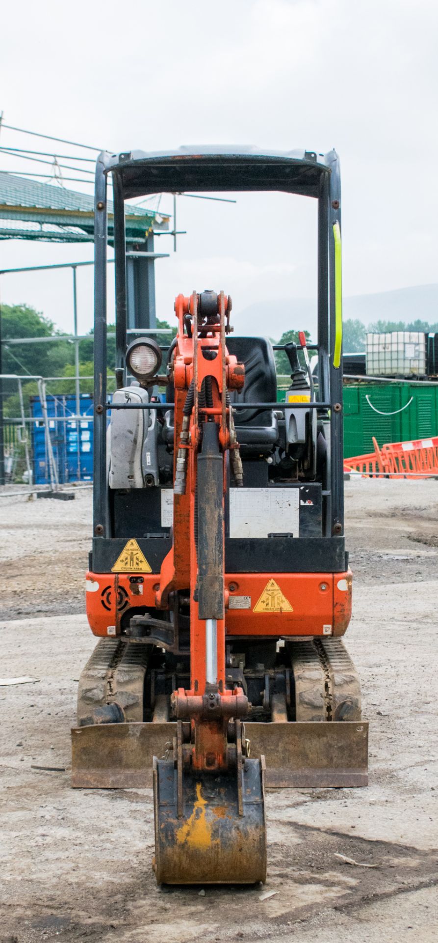 Kubota KX016-4 1.5 tonne rubber tracked mini excavator  Year: 2014 S/N: 57574 Recorded hours: 1499 - Image 5 of 17