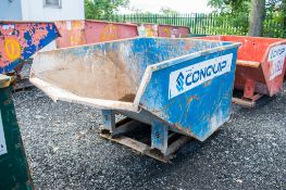 Conquip fork lift tipping skip