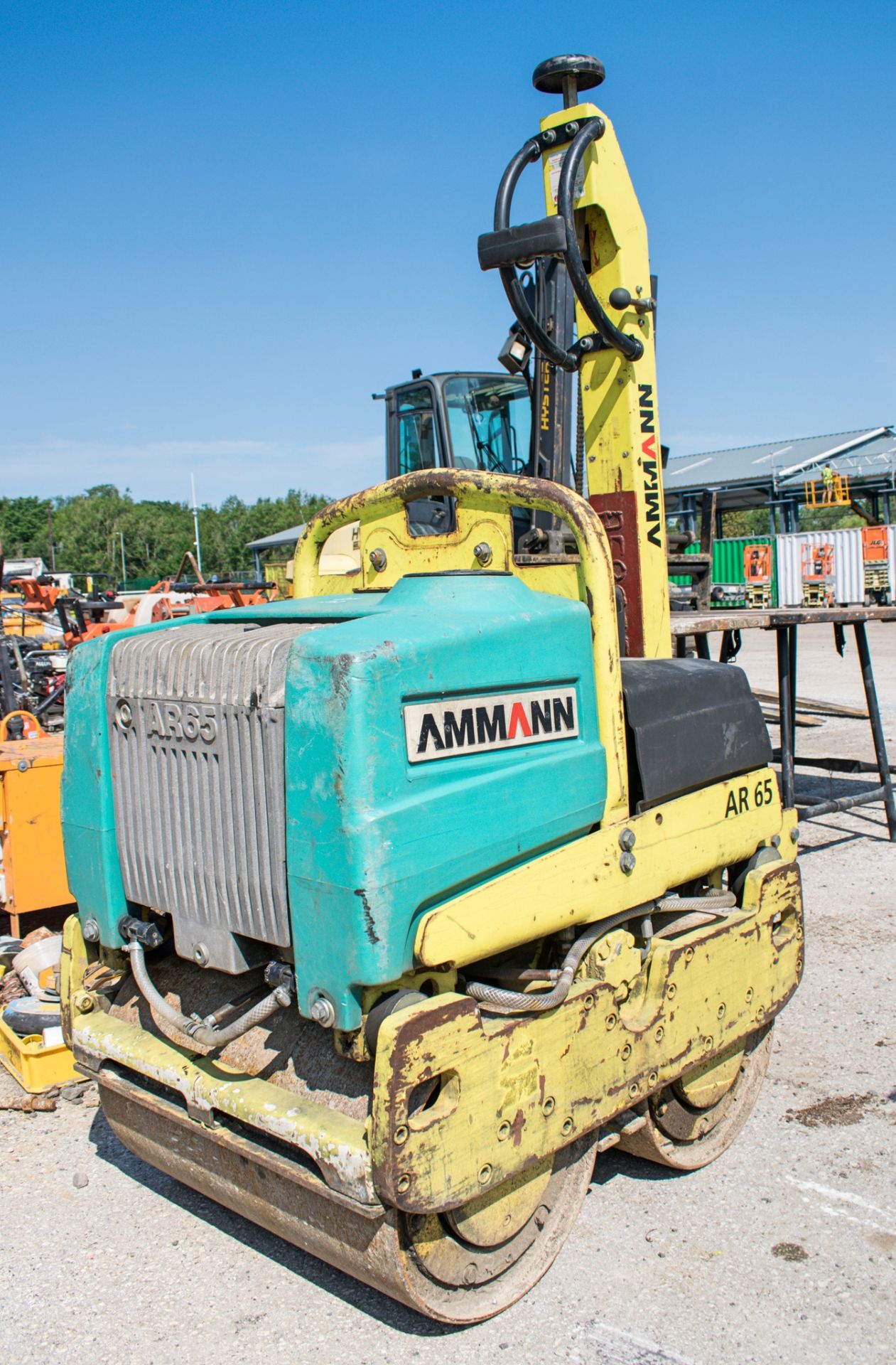 Ammann AR65 double drum pedestrian roller A589957