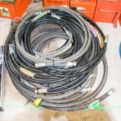 Quantity of high pressure hose