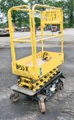 Youngman Boss X3 battery electric push around access platform Year: 2010 S/N: 11558 PF1075