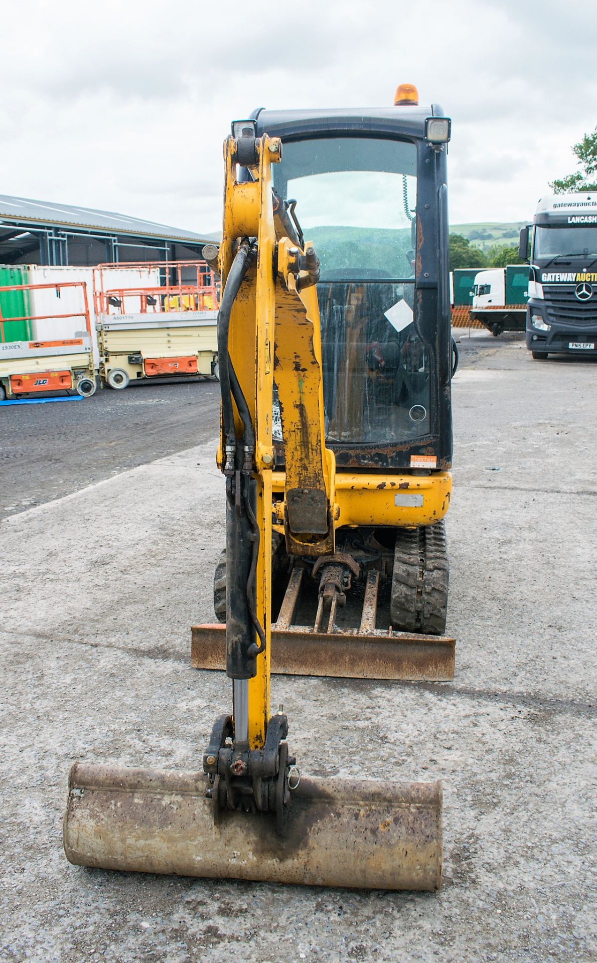 JCB 8016 1.5 tonne rubber tracked mini excavator Year: 2014 S/N: 20171553 Recorded Hours: 2238 - Image 5 of 20