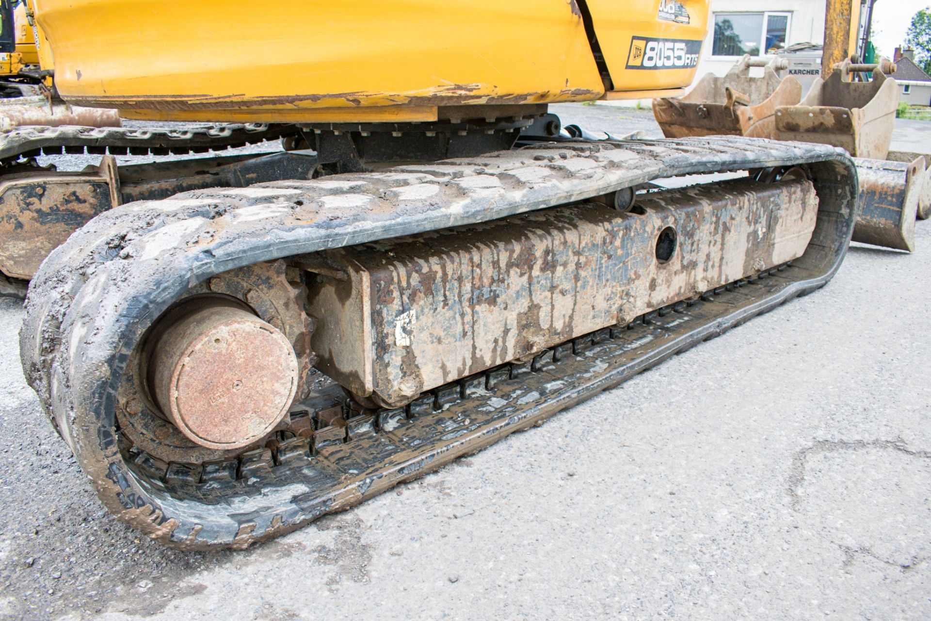 JCB 8055 RTS 5.5 tonne rubber tracked excavator Year: 2013 S/N: 2060572 Recorded Hours: 4404 - Image 9 of 23