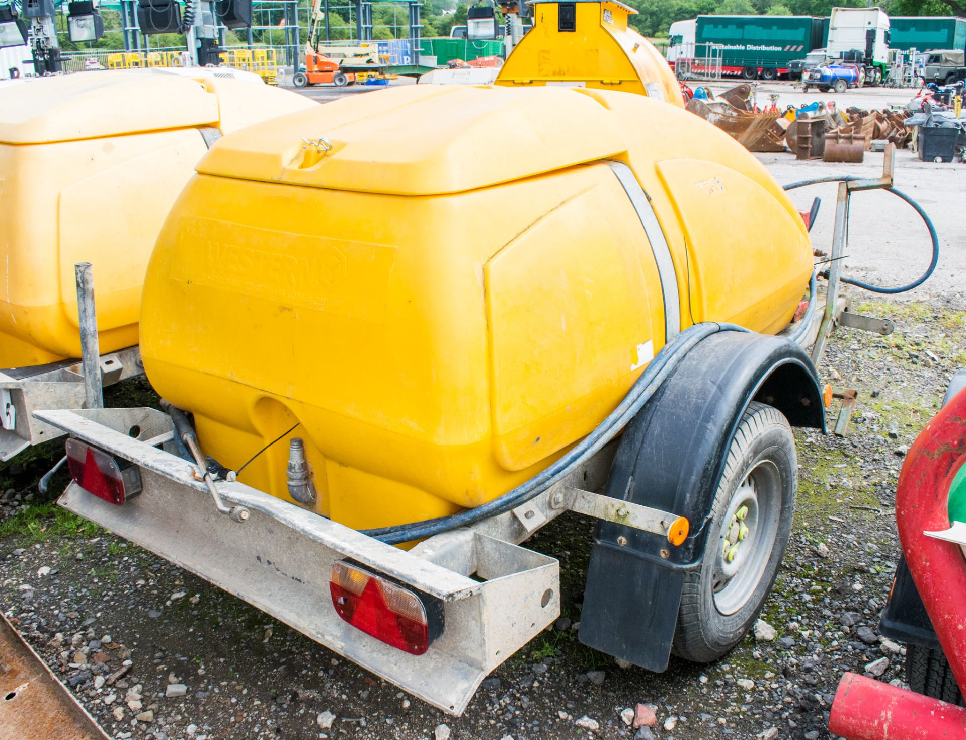 Western diesel driven fast tow water bowser/pressure washer c/w hose & lance A607207 - Image 2 of 4