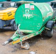 Trailer Engineering 950 litre fast tow bunded fuel bowser c/w manual pump ** No hose or nozzle **