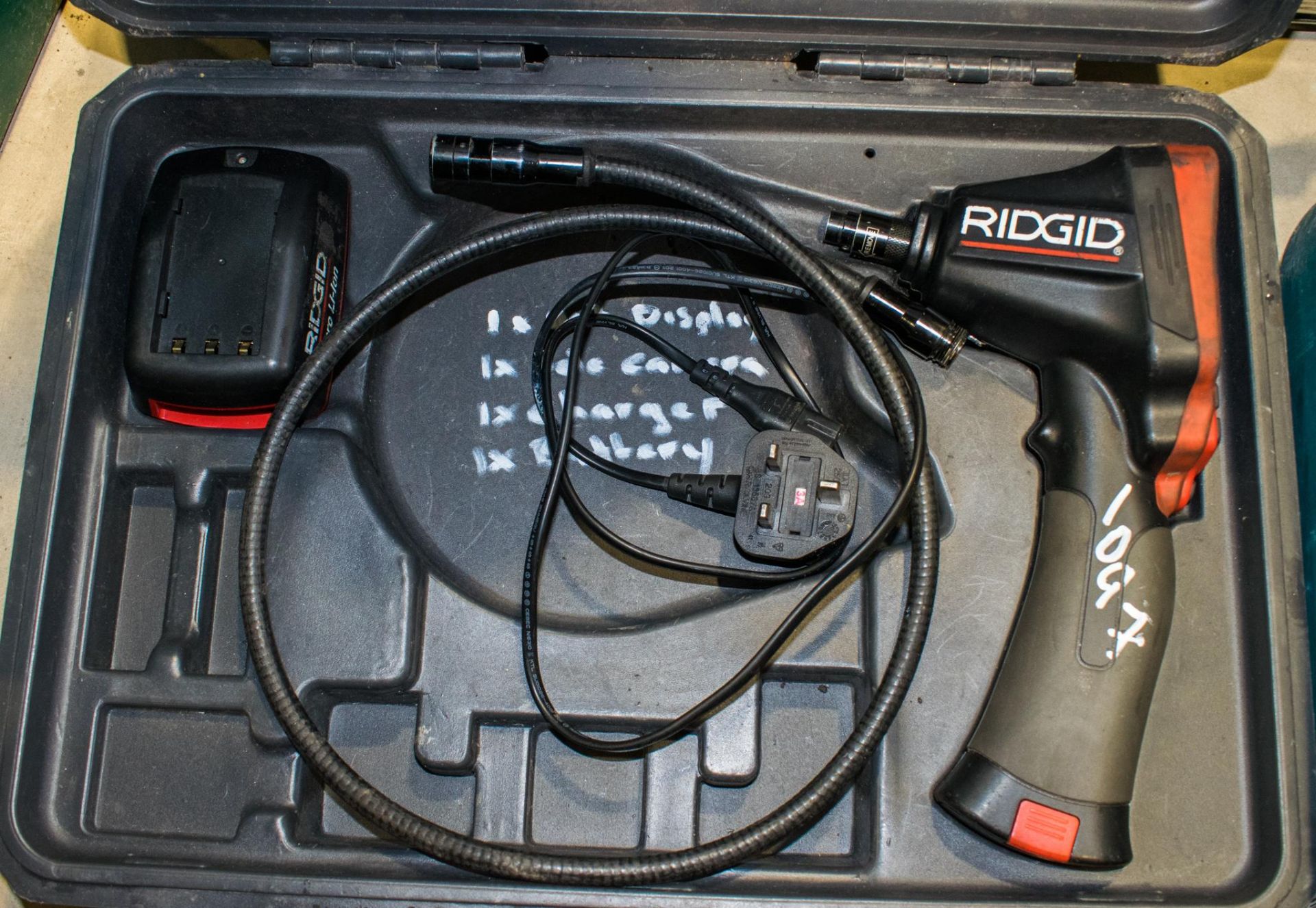 Ridgid SeeSnake Macro CA-300 inspection camera c/w battery, charger & carry case A683856