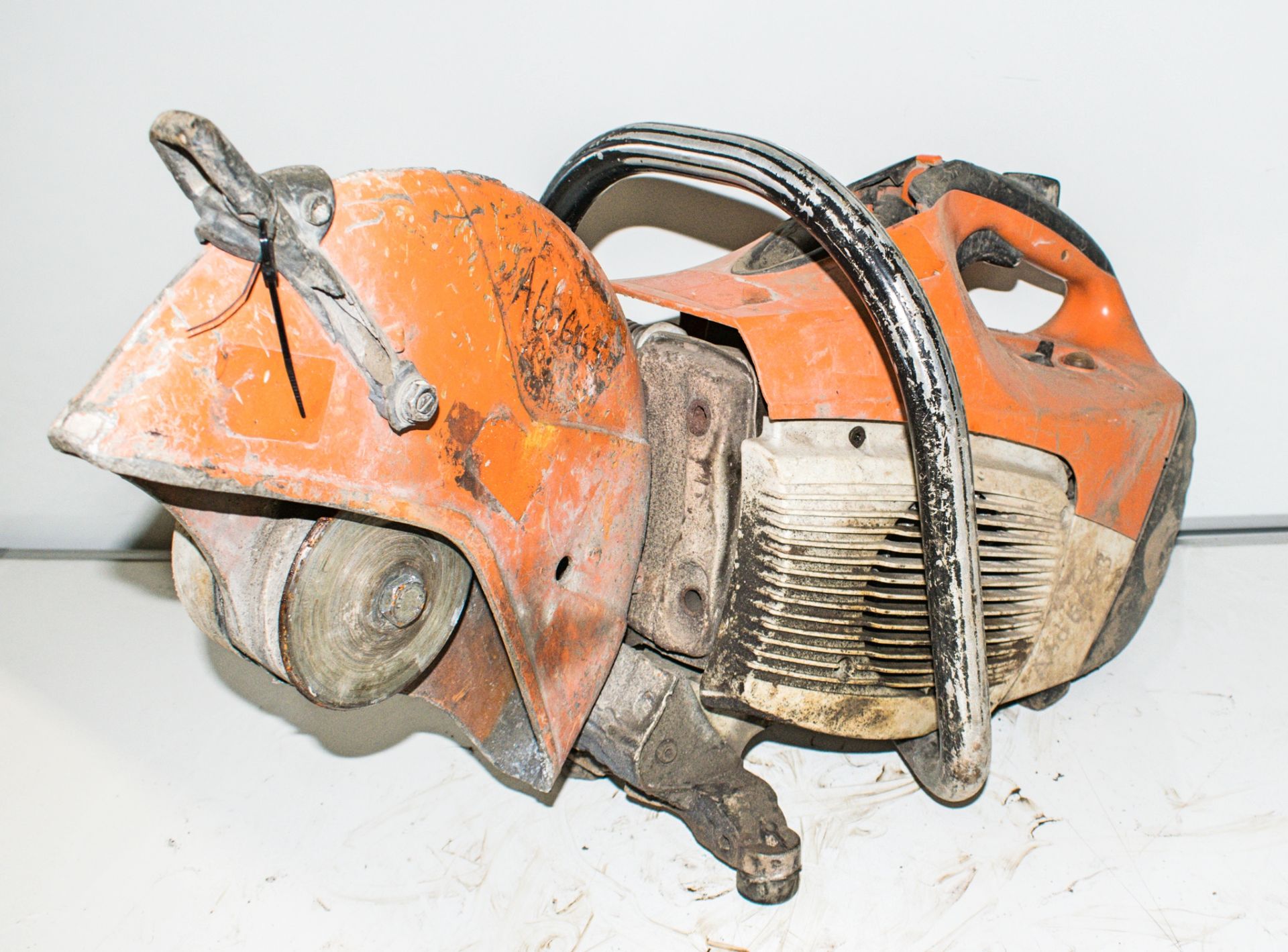 Stihl TS410 petrol driven cut off saw A606653 ** Parts dismantled & pull cord assembly missing **