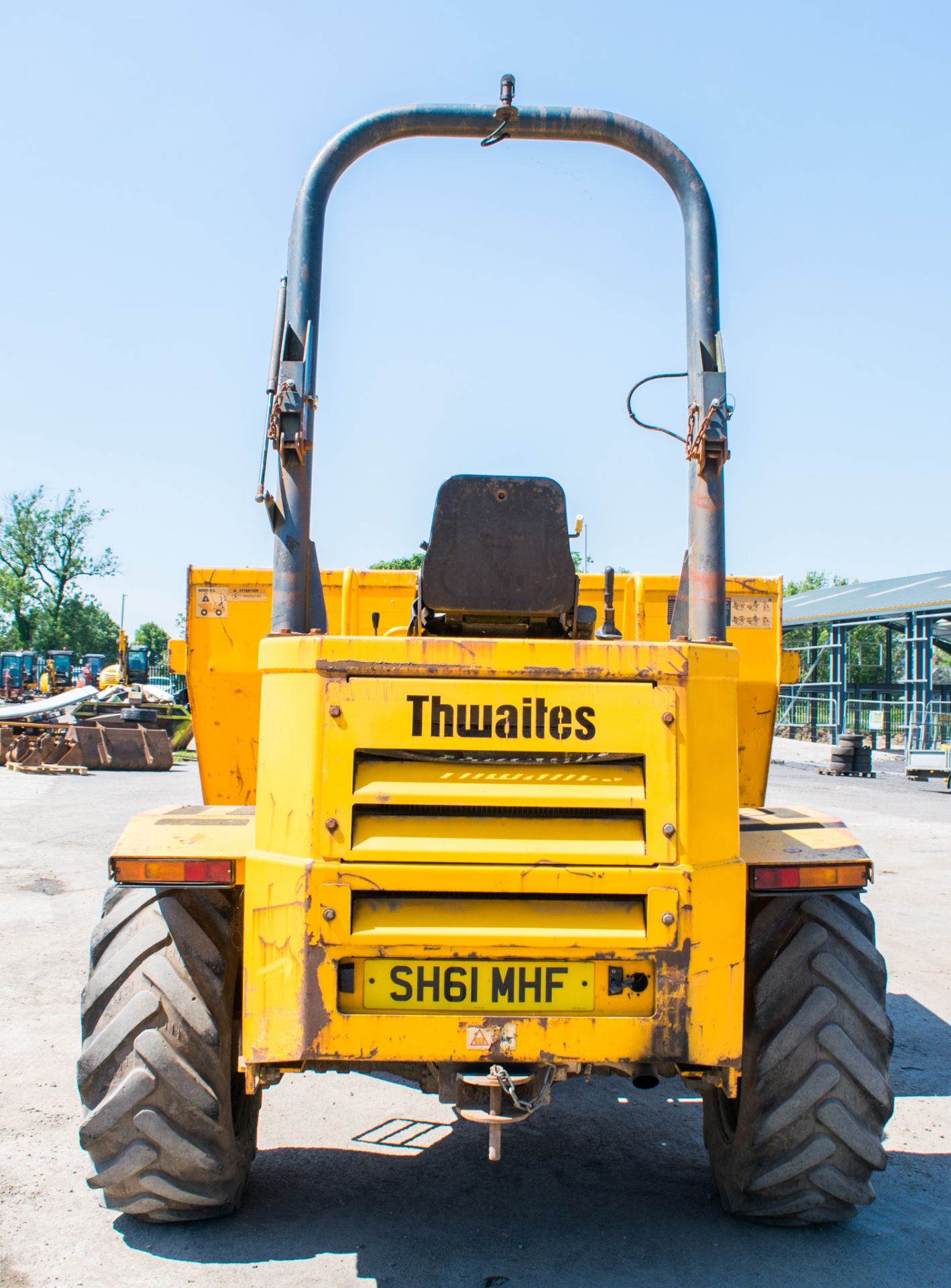 Thwaites 6 tonne straight skip dumper  Year: 2008 S/N: B75358 Recorded Hours: 1659 Registration - Image 6 of 18