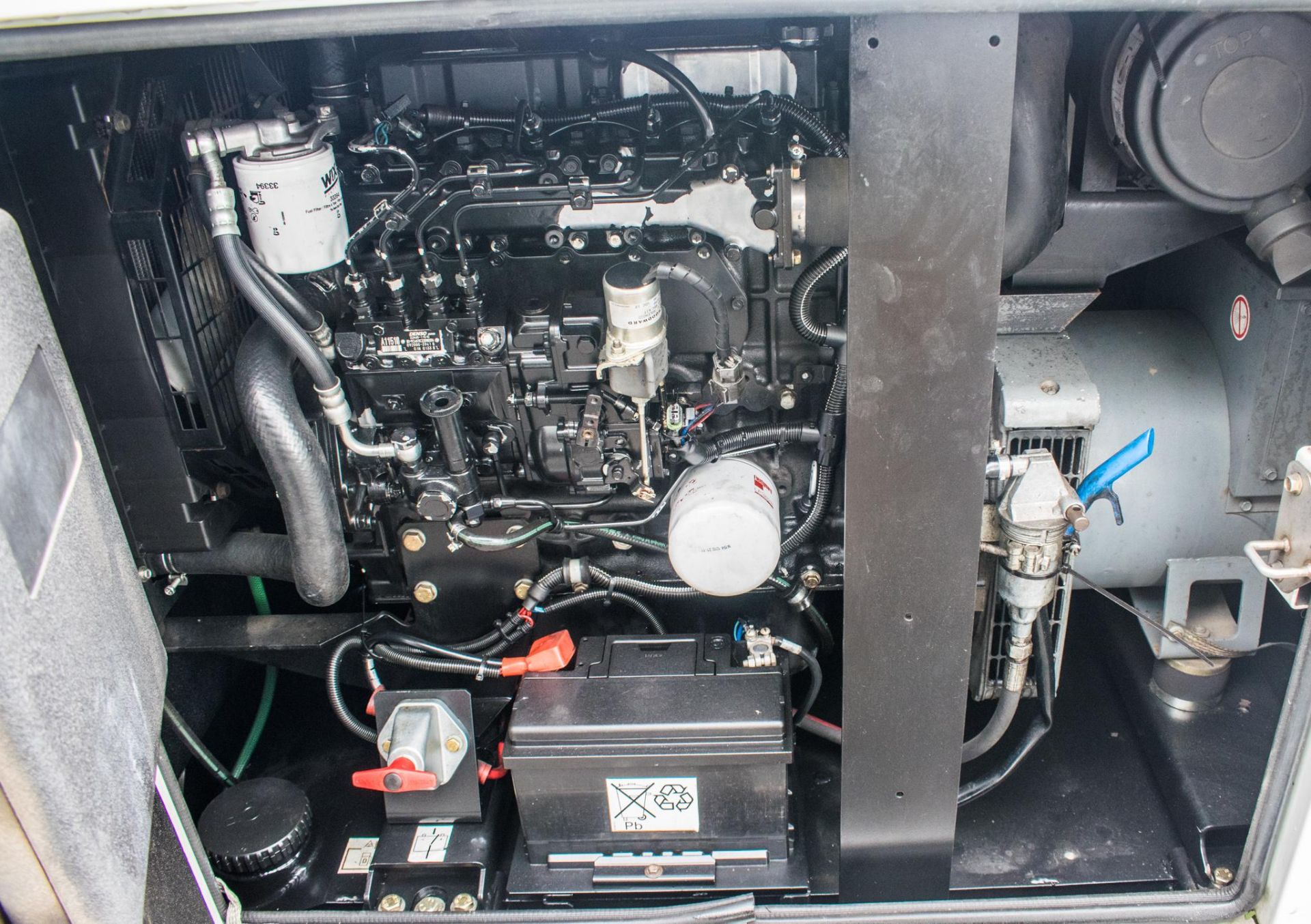 SDMO 33 Kva diesel driven generator  Year:  Recorded Hours: 15443 A576166 - Image 3 of 5