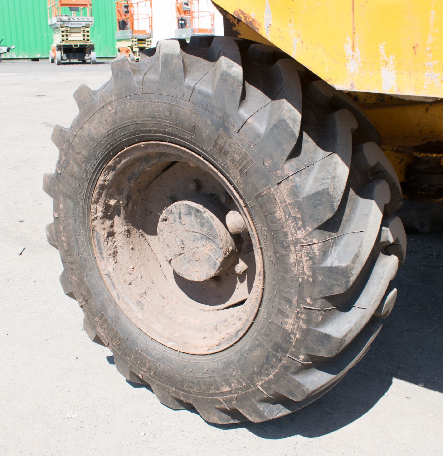 Thwaites 6 tonne straight skip dumper  Year: 2008 S/N: B75358 Recorded Hours: 1659 Registration - Image 9 of 18