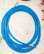 2 - lengths of high pressure hose