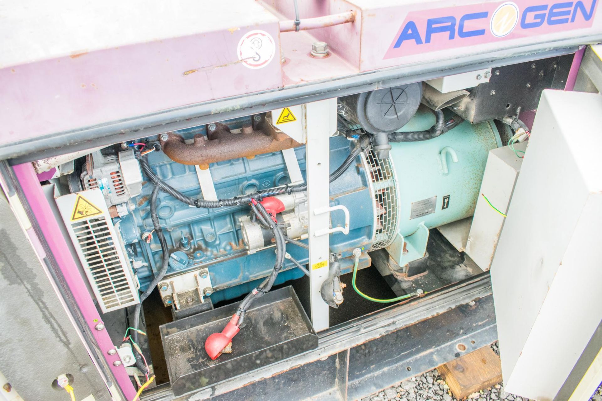 Arc Gen Denyo 30 Kva diesel driven generator  Year: 2011 Recorded Hours:  A576334 - Image 6 of 6