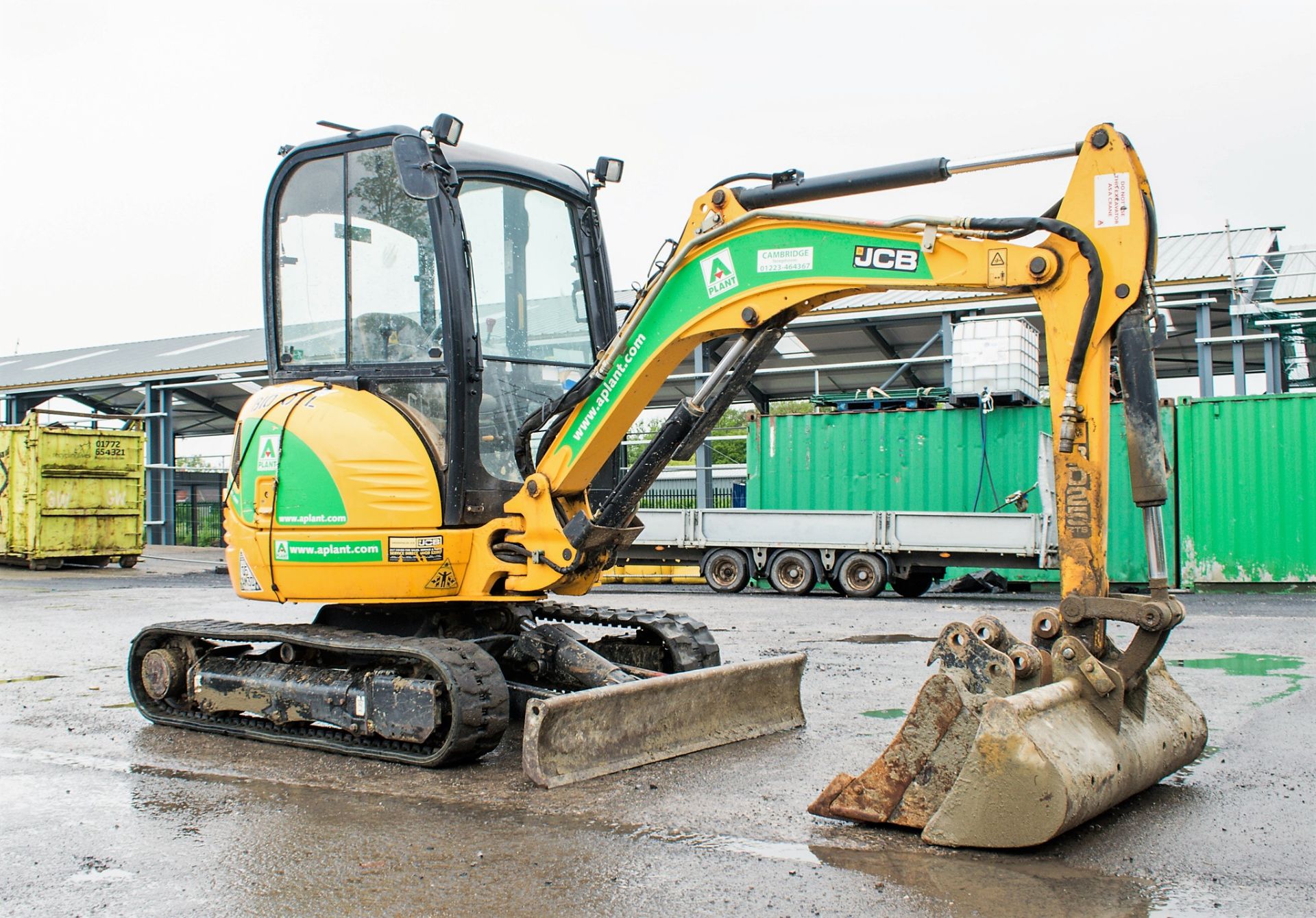 JCB 8025 ZTS 2.5 tonne rubber tracked mini excavator Year: 2015 S/N: 2226843 Recorded Hours: 1146 - Image 2 of 23