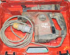 Hilti TE3000 110v needle scabbler c/w carry case A684062