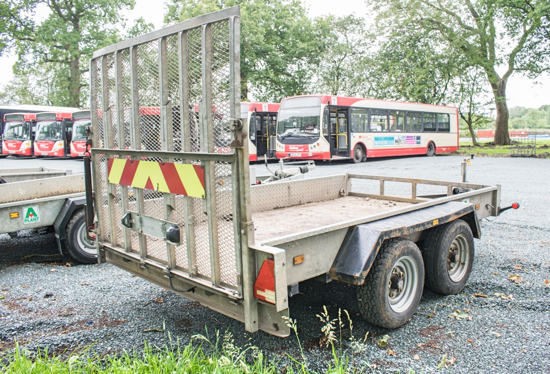 Indespension 10ft x 6ft tandem axle plant trailer A587358 - Image 2 of 3