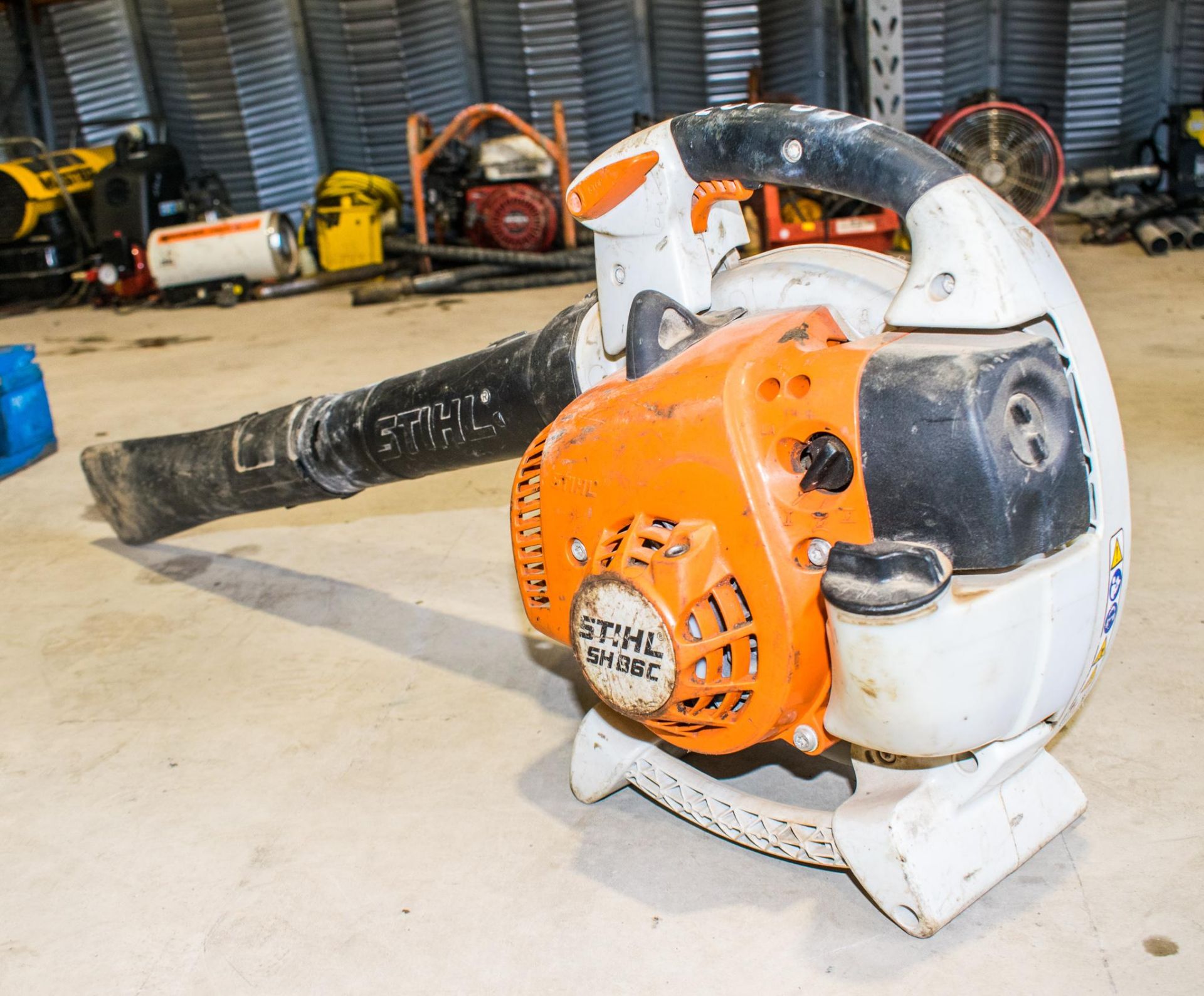 Stihl SH86C petrol driven leaf blower A686431 ** Pull cord missing **