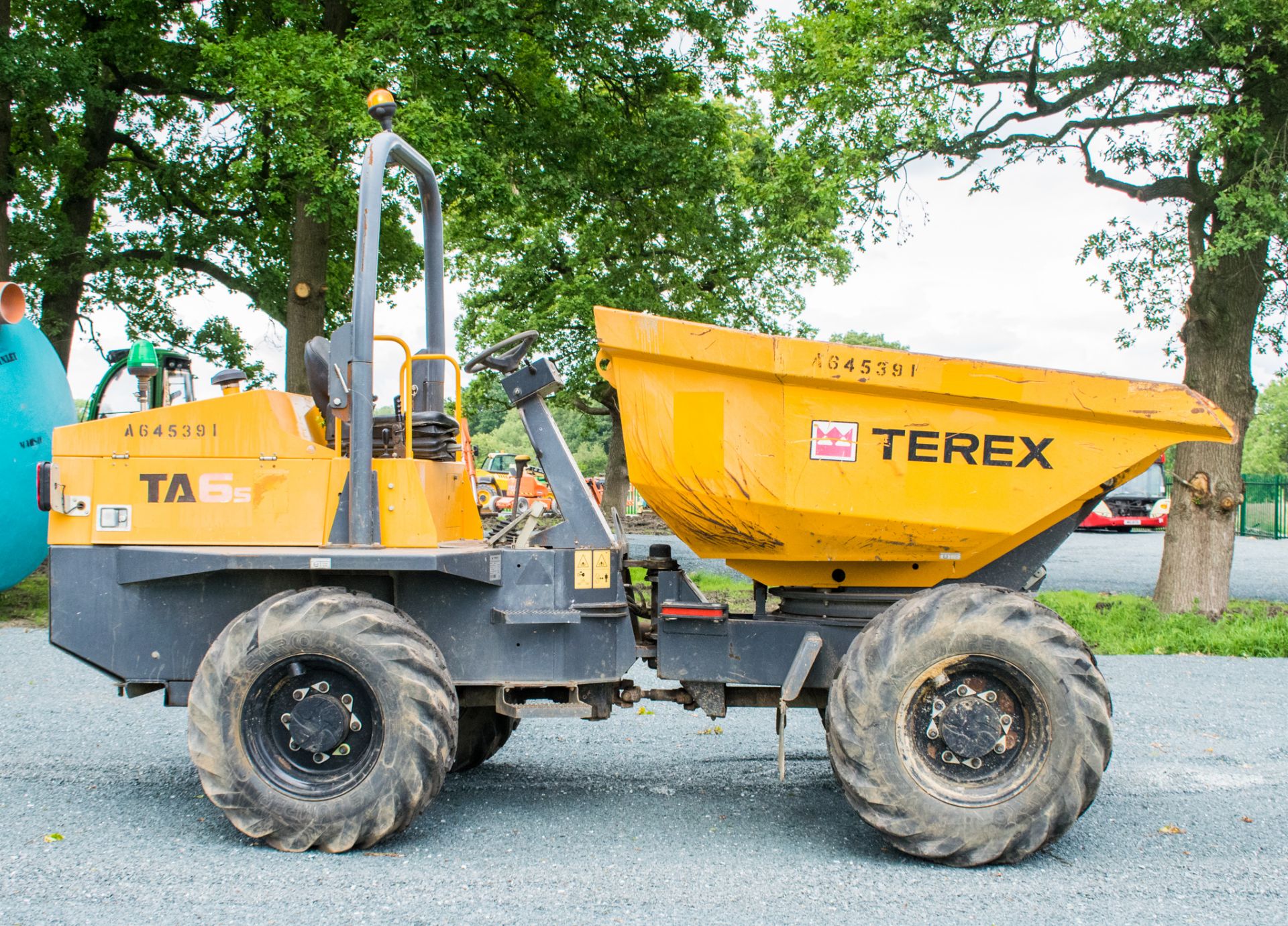 Benford Terex TA6s swivel skip dumper Year: 2014 S/N: PJ4997 Recorded Hours: 1281 A645391 - Image 7 of 19