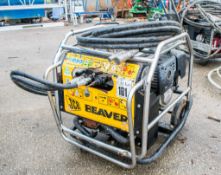 JCB Beaver petrol driven hydraulic power pack c/w hoses A554703