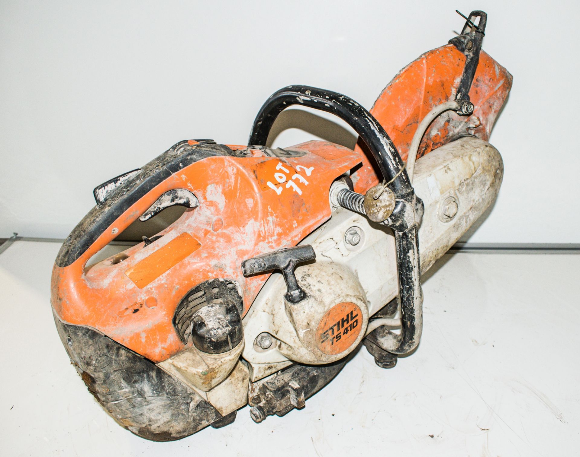 Stihl TS410 petrol driven cut off saw A734748 - Image 2 of 2