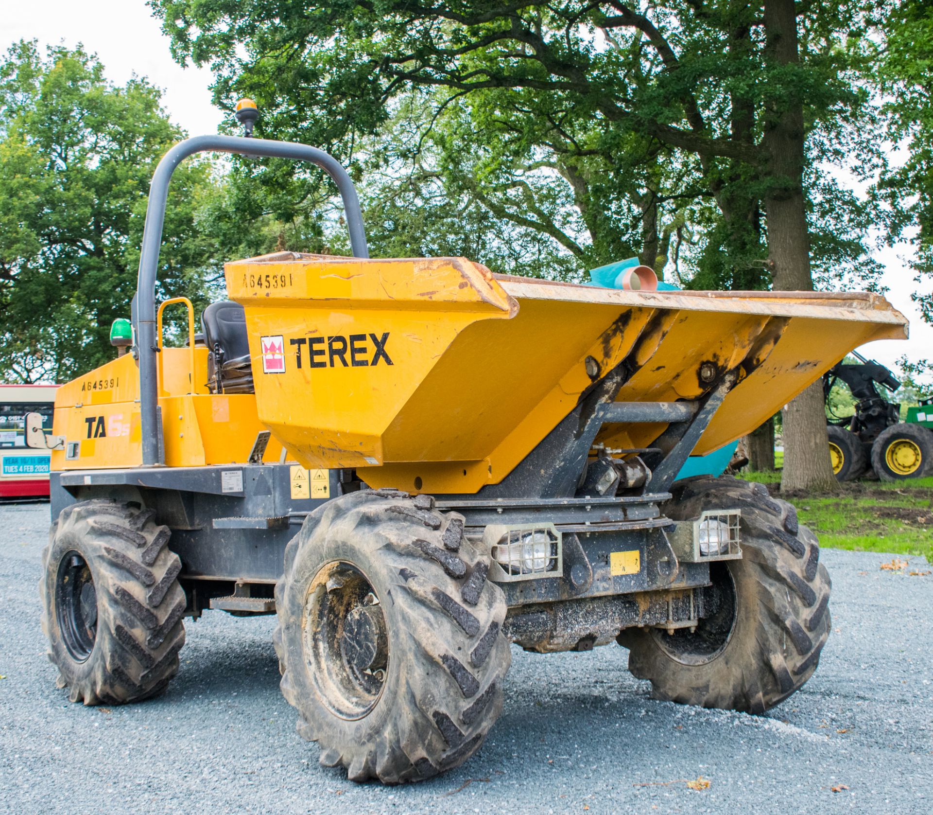 Benford Terex TA6s swivel skip dumper Year: 2014 S/N: PJ4997 Recorded Hours: 1281 A645391 - Bild 2 aus 19