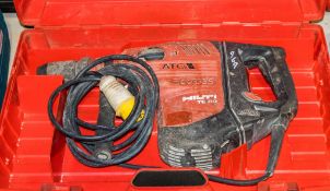 Hilti TE80 110v SDS rotary hammer drill c/w carry case A613929