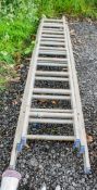 3 stage aluminium ladder  A621712