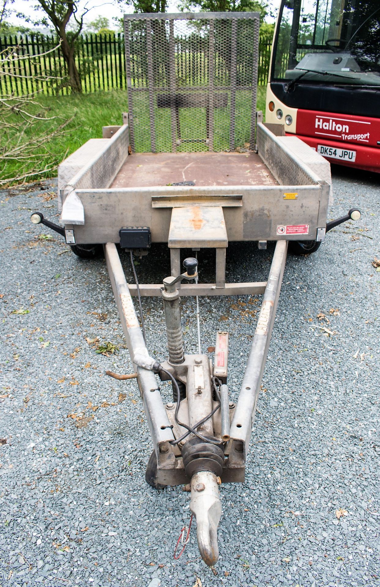 Indespension 8 ft x 4 ft tandem axle plant trailer A584963 - Image 3 of 3