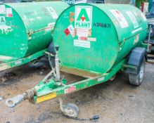 Trailer Engineering 950 litre fast tow bunded fuel bowser c/w manual pump, delivery hose & nozzle