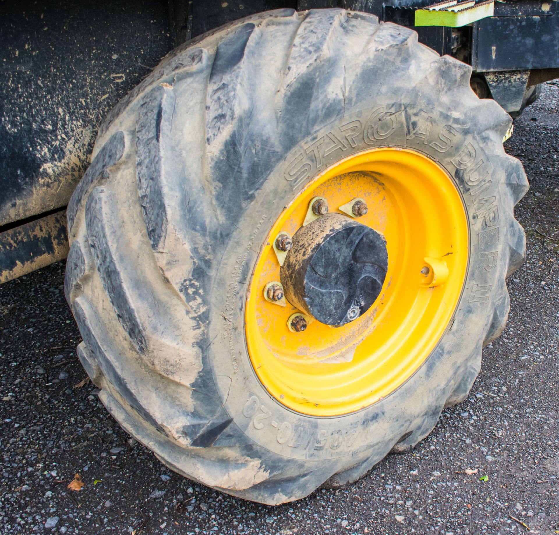 JCB 6 tonne swivel skip dumper Registration Number: MX64 PXG Year: 2015 S/N: RL8817 Recorded - Image 11 of 16