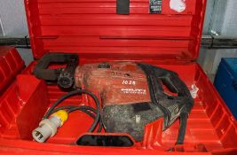 Hilti TE80 ATC/AVR 110v SDS rotary hammer drill c/w carry case A687566