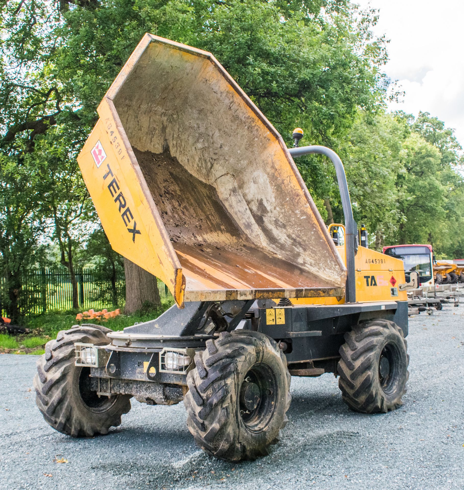 Benford Terex TA6s swivel skip dumper Year: 2014 S/N: PJ4997 Recorded Hours: 1281 A645391 - Bild 13 aus 19