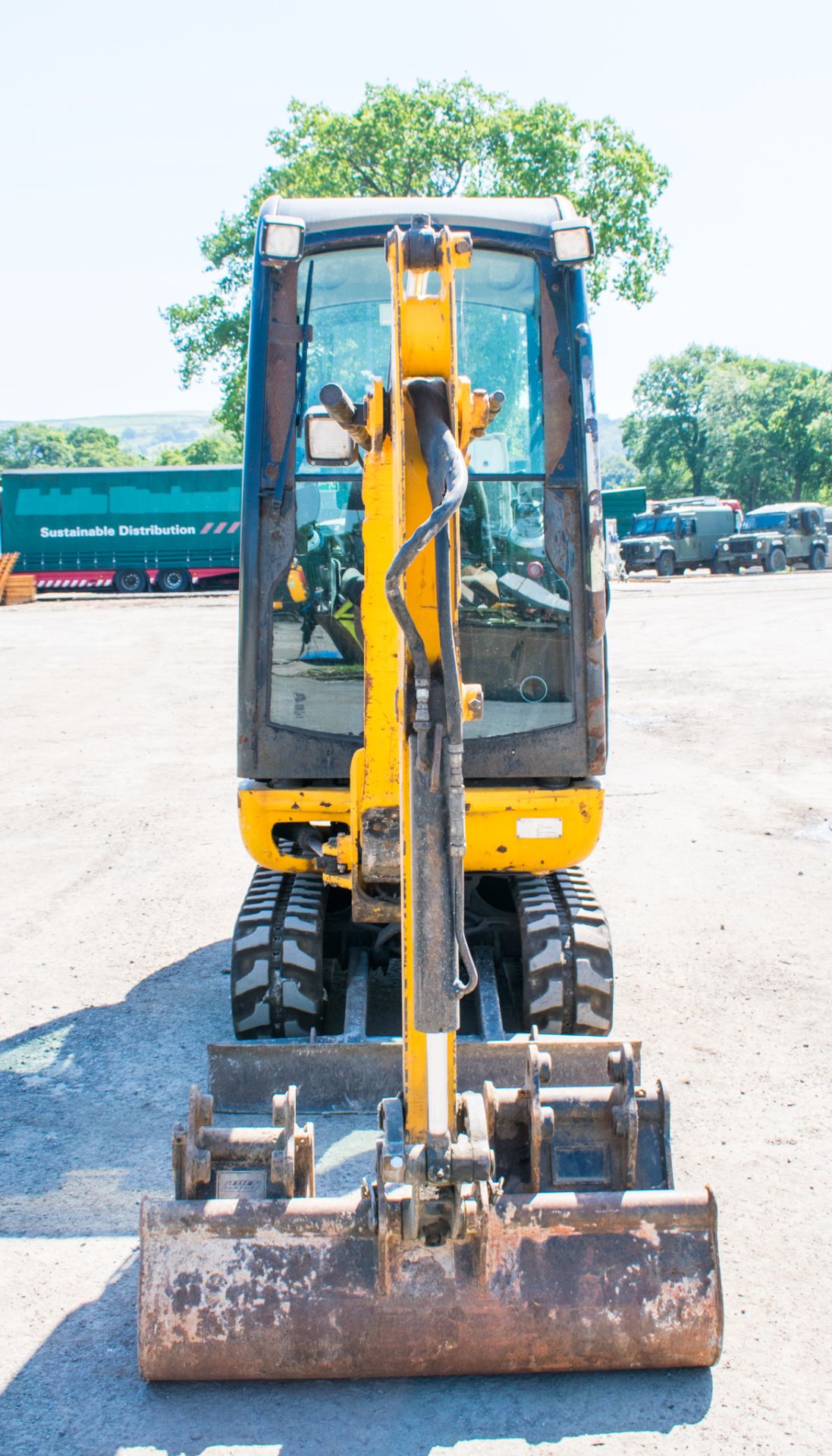 JCB 8016 CTS 1.5 tonne rubber tracked mini excavator  Year: 2013  S/N: 71364 Recorded hours: 1904 - Image 5 of 17