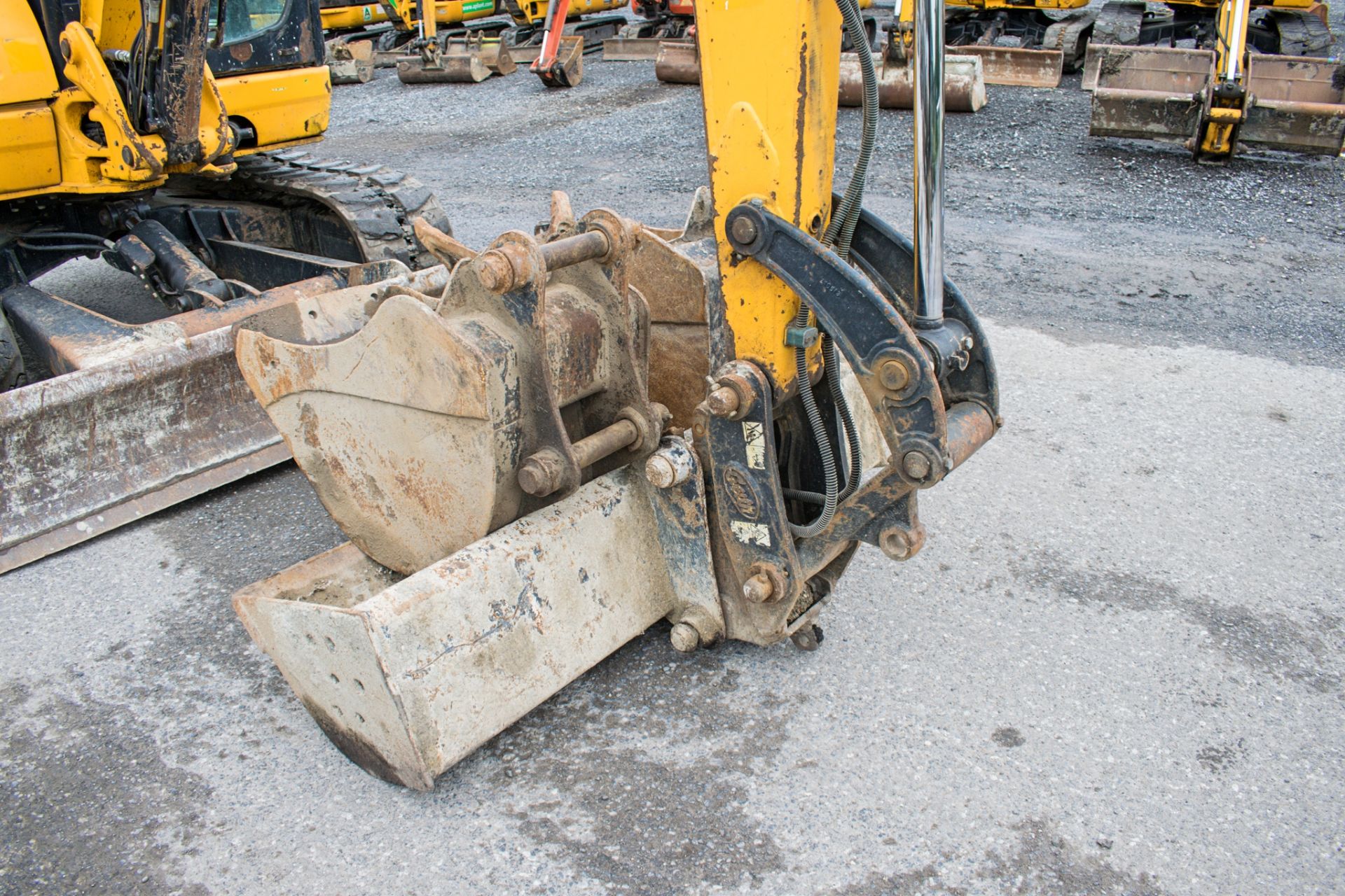 JCB 8055 RTS 5.5 tonne rubber tracked excavator Year: 2013 S/N: 2060572 Recorded Hours: 4404 - Bild 12 aus 23