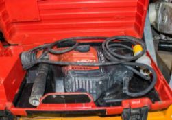 Hilti TE40 110v DSD rotary hammer drill c/w carry case A732830