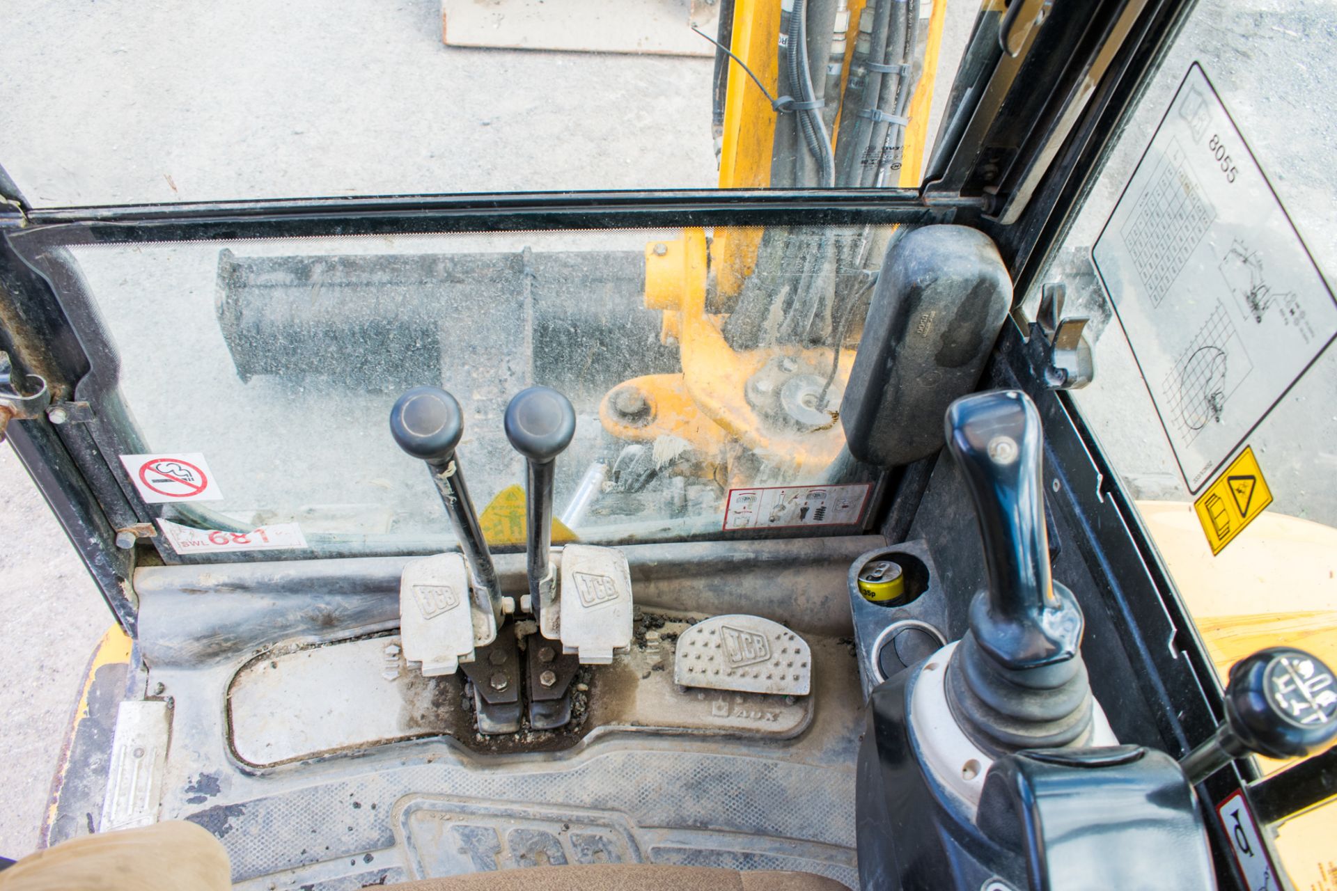 JCB 8050 RTS 5 tonne rubber tracked excavator Year: 2013  S/N: 60452 Recorded Hours: 3093 piped, - Image 18 of 18