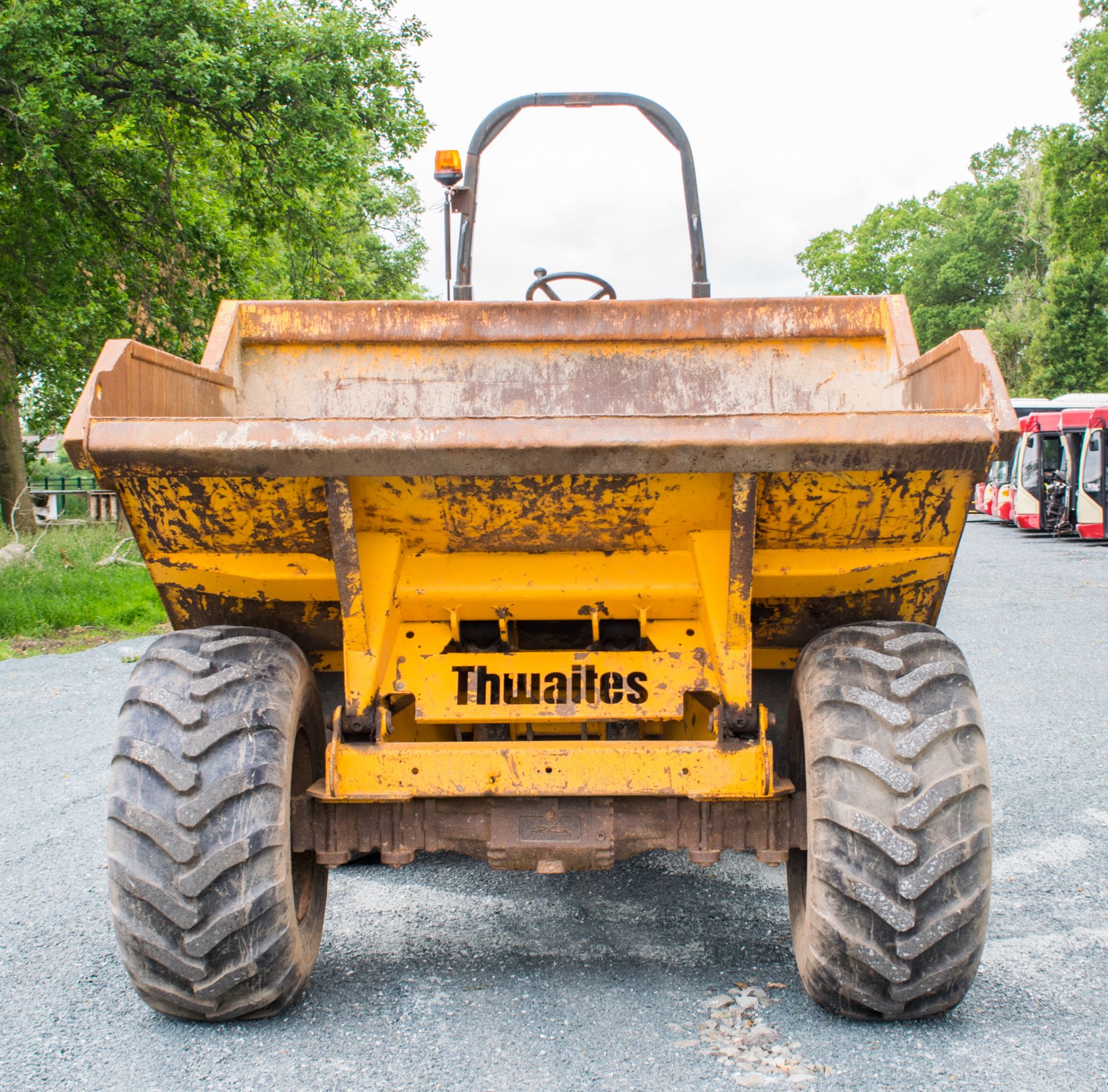 Thwaites 9 tonne straight skip dumper Year: 2008 S/N: 6982 Recorded Hours: 4104 Reg: PX08 FNK 890 - Image 5 of 18