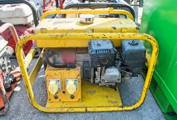 Harrington 110v 3 kva petrol driven generator A646511
