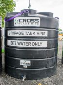 10,000 litre site water storage tank EN1956