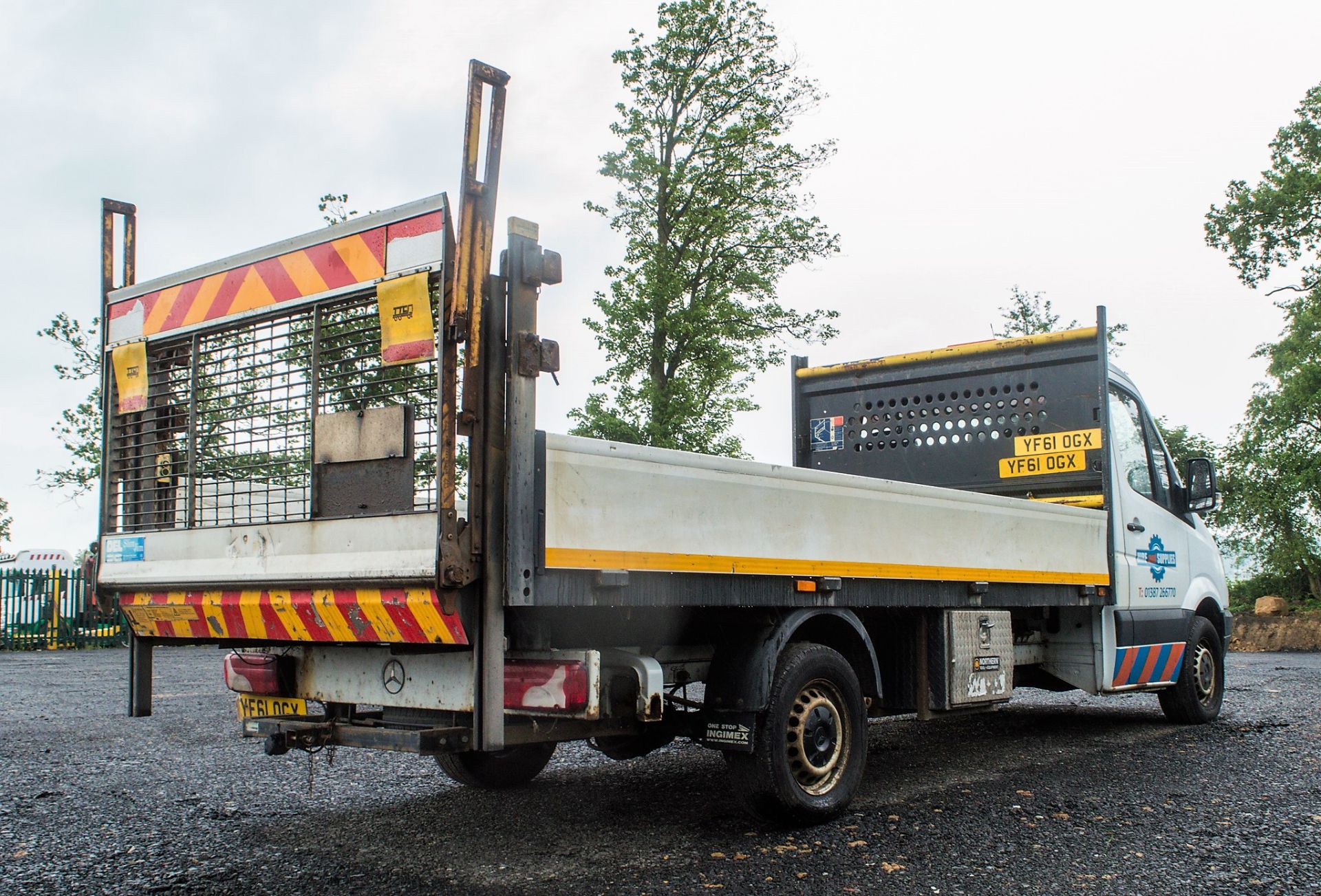 Mercedes Benz Sprinter 313 CDi drop side pick up Registration Number: YF61 OGX Date of Registration: - Image 4 of 18