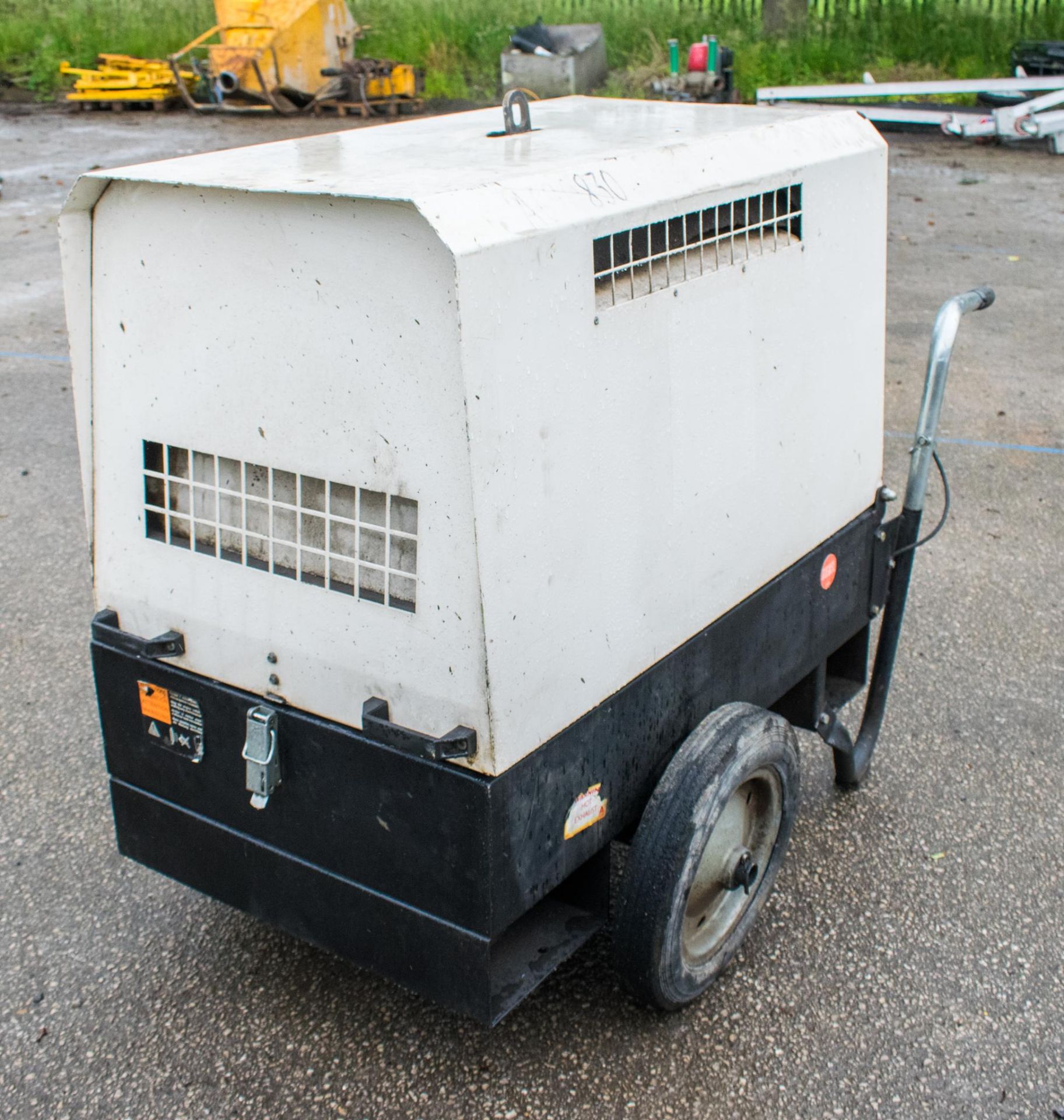 MHM MG6000 6 kva 110v/240v diesel driven generator A690830