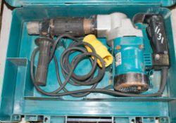 Makita HM0810T 110v demolition hammer c/w carry case 9291