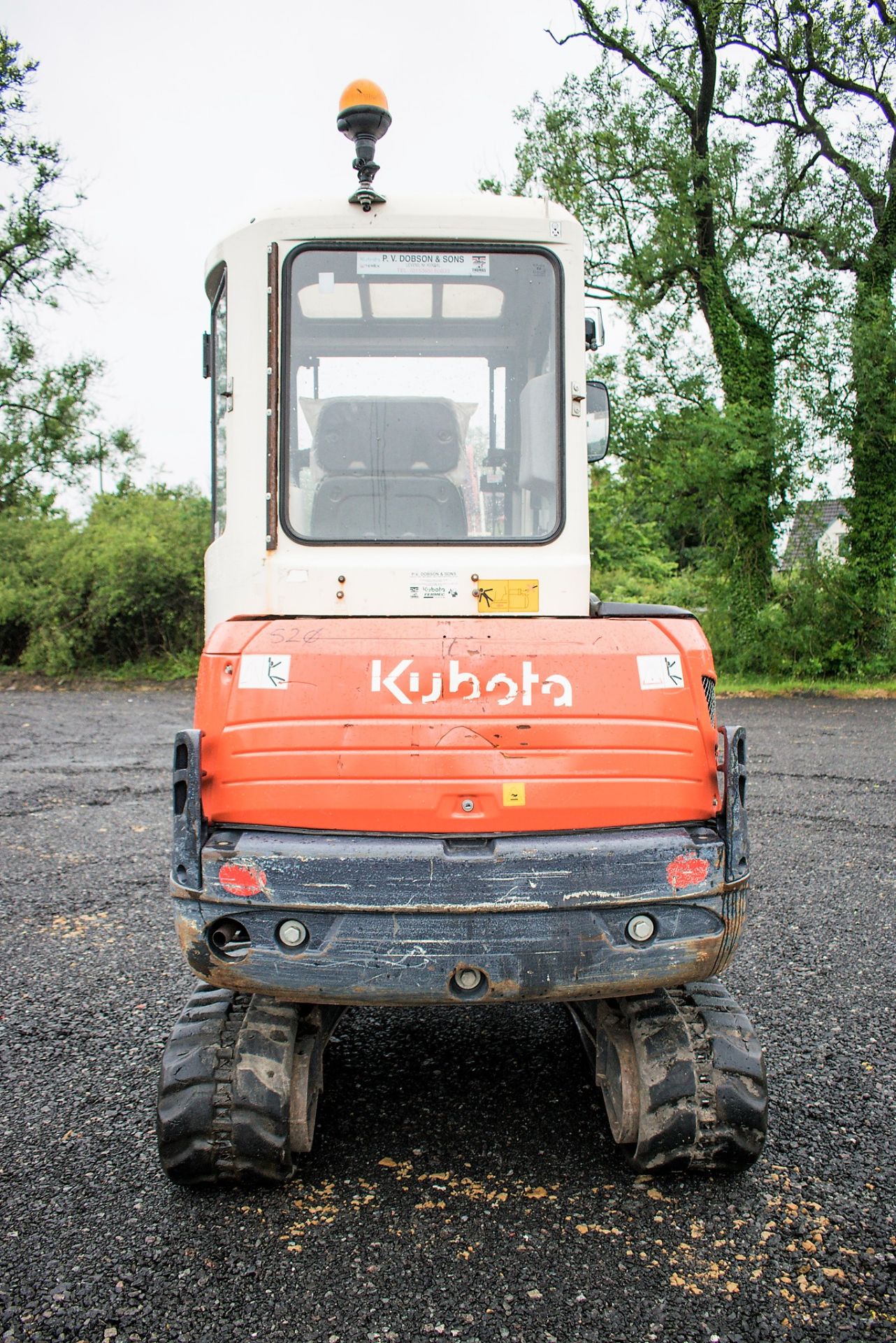 Kubota KX61-3 2.6 tonne rubber tracked mini excavator Year: 2012 S/N: 79169 Recorded Hours: 3331 - Image 6 of 25