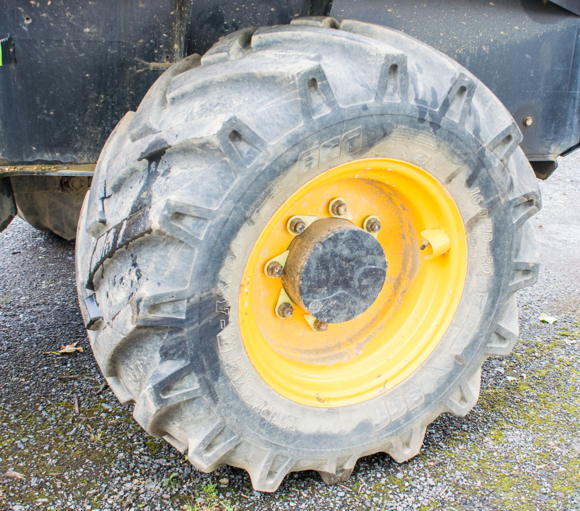 JCB 6 tonne swivel skip dumper Registration Number: MX64 PXG Year: 2015 S/N: RL8817 Recorded - Image 10 of 16