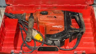 Hilti TE80-ATC 110v SDS rotary hammer drill c/w carry case A613929